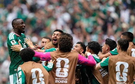 México - Sudáfrica, en vivo | Los equipos se  van al descanso tras el dominio de México en la primera parte (1-0)