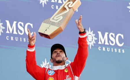 Montmeló asiste al renacimiento de Lewis Hamilton, que consigue su primera victoria en Ferrari