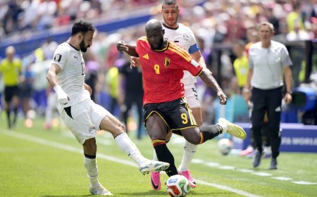 Egipto se queda corto ante Bélgica