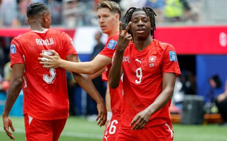 Manzambi y Vargas destrozan a Bosnia e impulsan a Suiza