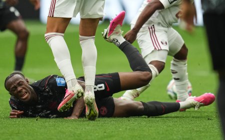 El canadiense Koné sufre la fractura de la tibia izquierda jugando contra Qatar