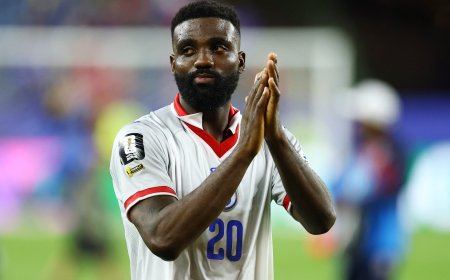 Frantzdy Perrot, jugador de Haití: “Crecí sin nada, por eso no le tengo miedo a Brasil”