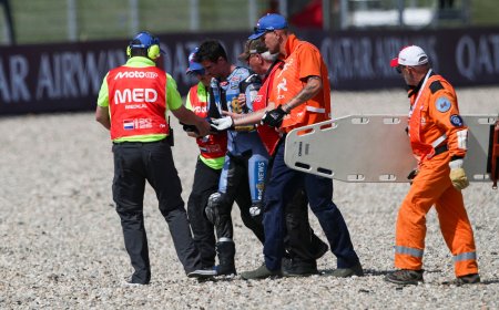 Alex Márquez sufre otro duro accidente en MotoGP durante la práctica del GP de los Países Bajos