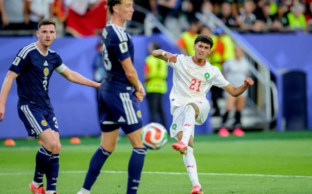 Ayoube Amaimouni-Echghouyab, el zurdito de Marruecos que en seis meses ha pasado de la Tercera alemana al Mundial