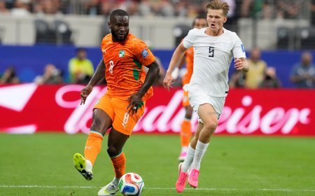 Costa de Marfil - Noruega, en directo |Nusa adelanta a los europeos, que ganan al descanso