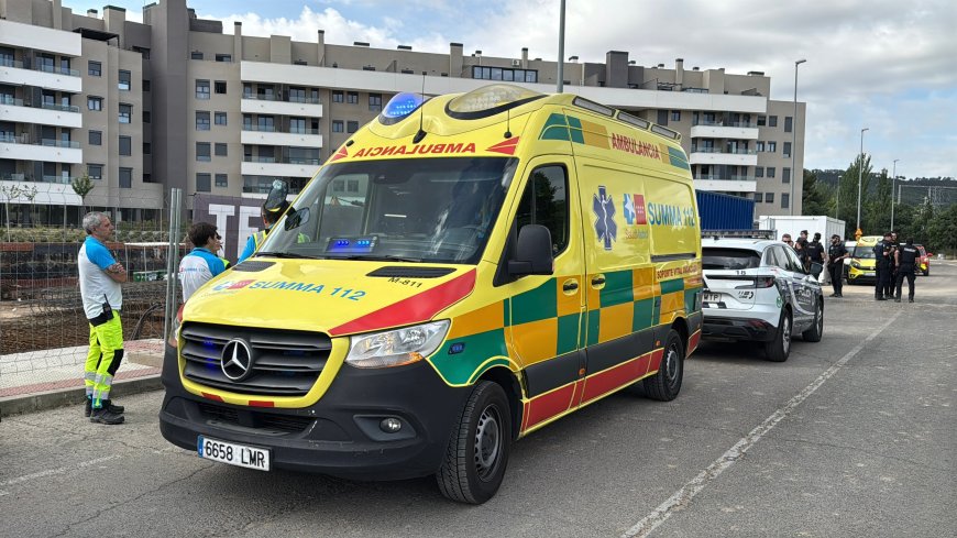 Fallece un trabajador de 58 años aplastado por la pala de una grúa en Alcalá de Henares