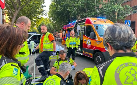 Detenido en Madrid un hombre que apuñaló a otro con saña por una discusión en plena calle