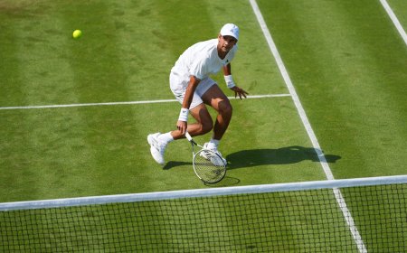No se veía venir, pero hubo giro: Mochizuki marca el límite de Jódar en Wimbledon