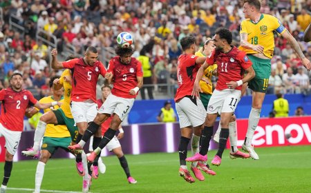 Australia - Egipto, en directo | 1-1 y el partido se va a la prórroga