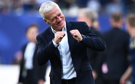 Deschamps el ‘Tres Manzanas’, al calor del 4 de julio con el recuerdo de su maestro Aimé Jacquet y el único gol de oro de la historia de los Mundiales