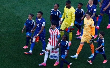 Paraguay - Francia, el partido de octavos del Mundial en directo | Ambos equipos se van al descanso sin goles