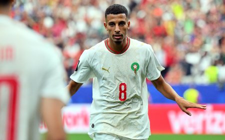 Azzedine Ounahi, el centrocampista de Marruecos que apoyó las protestas de los jóvenes contra el régimen de Mohamed VI