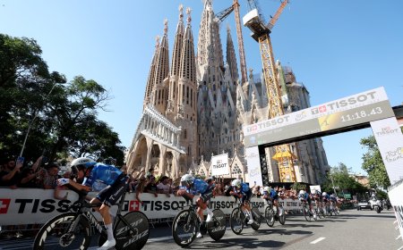 Juegos mentales en la salida del Tour de Francia en Tarragona