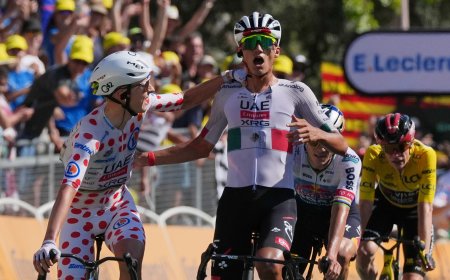 Isaac del Toro se impone en Montjuïc en un final de exhibición del UAE de Pogacar en el Tour de Francia
