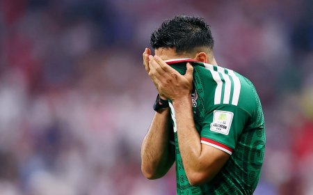 Así le hemos contado la eliminación de México frente a Inglaterra en el Mundial