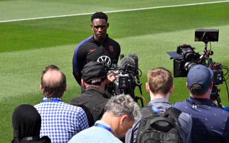 Bélgica apela para revertir a contrarreloj la decisión de la FIFA de retirarle la tarjeta roja a Balogun, el delantero estrella de EE UU