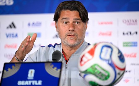 Mundial 2026, ultimas noticias en directo | Pochettino cree que la decisión de retirar la roja a Balogun “es buena para el fútbol”