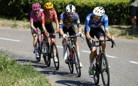 Mads Pedersen derrota al calor astronómico y gana en Foix la cuarta etapa del Tour de Francia