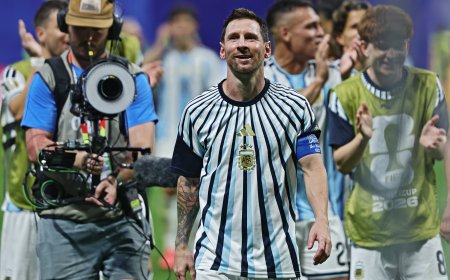 Poco fútbol, mucha épica y todo Messi en la Argentina de “la llorona” Scaloni