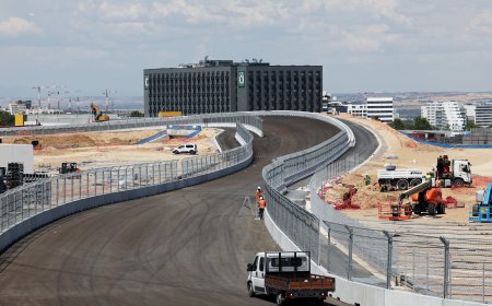 Ferrari estrena el Madring: primeras vueltas de un fórmula 1 al circuito urbano de Madrid