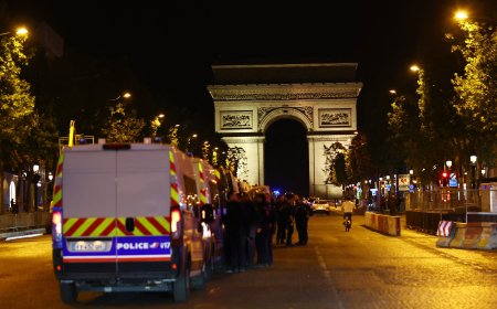 Francia sale a la calle para celebrar la victoria contra Marruecos