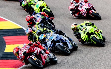 Márquez gana el GP de Alemania y ya está a solo 18 puntos del líder Martín