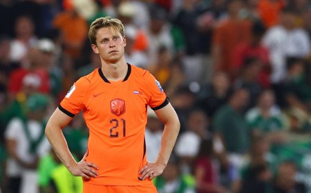 El Barcelona detecta una lesión de rodilla a Frenkie de Jong