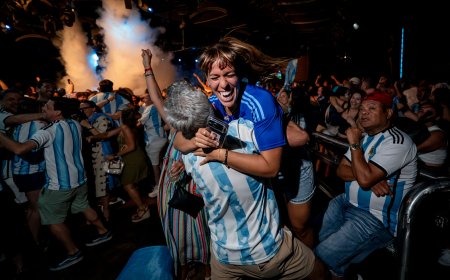 Argentina se vuelve a ilusionar: Así vivieron los argentinos en Madrid el triunfo de los de Scaloni