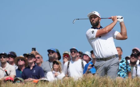 Jon Rahm lidera la escalera española en el ardiente Royal Birkdale
