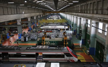 Un muerto y dos heridos durante labores de mantenimiento en la base madrileña de Renfe en Villaverde