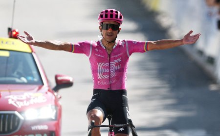 Richard Carapaz, orgullo de Ecuador, vuelve a ganar una etapa en el Tour de Francia