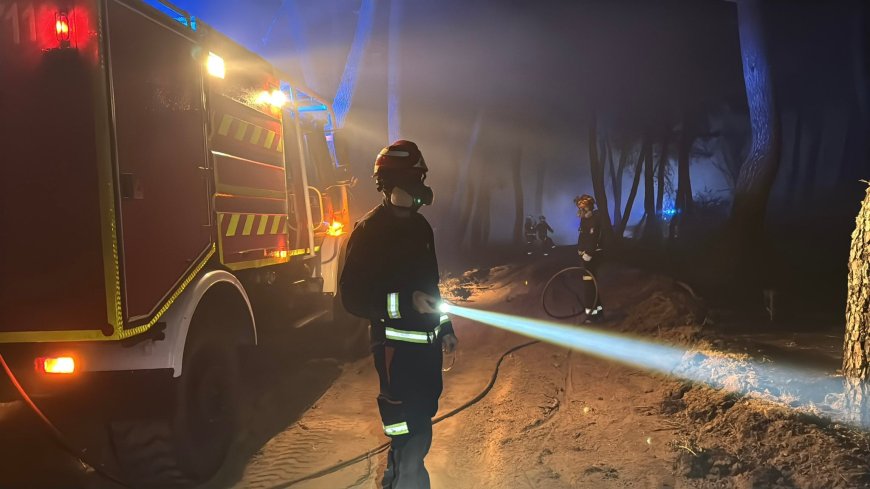 El incendio de Lozoyuela calcina ya más de 700 hectáreas mientras la Guardia Civil mantiene detenido al presunto autor