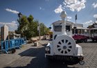 Herido un turista italiano en el accidente de un tren turístico en Toledo