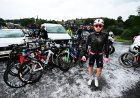 Una granizada obliga a la Vuelta a cancelar la etapa