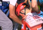 Pogacar, caída, tragedia y adiós a la Vuelta a España
