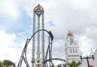 Un hombre resulta “potencialmente grave” tras un accidente en la montaña rusa de Batman del parque Warner de Madrid