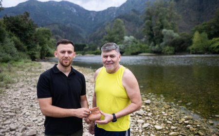 10.100 kilómetros de viaje con una jarra y agua para hermanar los ríos Sella y Limay