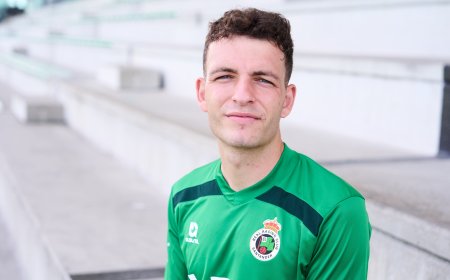 Íñigo Vicente, un jugador que vale un ascenso: “El Racing es la cenicienta de Primera”