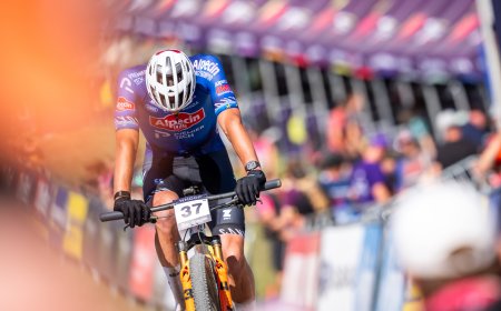 Mathieu van der Poel, un veterano que sueña con ganar el Mundial de bici de montaña