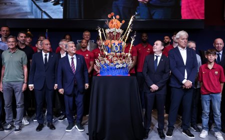 El Barça arranca la celebración de los cien años de su sección de baloncesto con Laporta al frente
