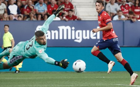 Ryan amarga con sus paradas el estreno de Ramis en Osasuna