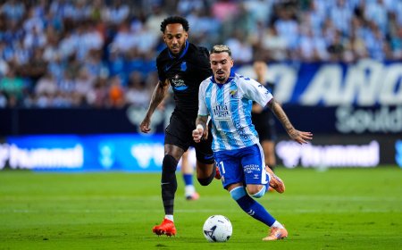 El Deportivo agua la fiesta del Málaga en su debut liguero en casa