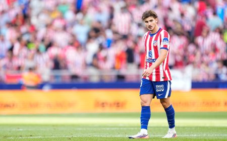 Julián Alvarez se pierde el entrenamiento del Atlético por motivos de salud