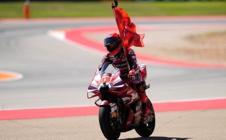 Así te hemos contado el triunfo de Marc Márquez en el GP de Aragón