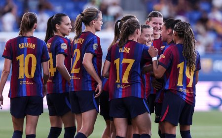 El Barça inaugura su andadura en la Liga F con una goleada al Tenerife