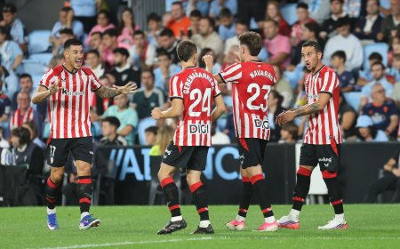 El Athletic de Terzic se presenta al mundo en Balaídos con su primer triunfo