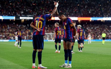 Barcelona - Rayo Vallecano en directo | Camello marca su segundo tanto y recorta distancias