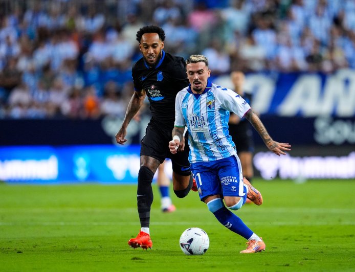 El Deportivo agua la fiesta del Málaga en su debut liguero en casa