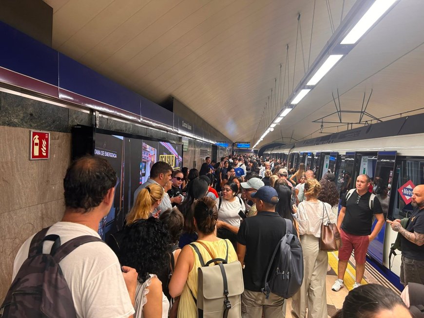 El “infierno” del Metro de Madrid: así es el mapa ciudadano del calor en los vagones