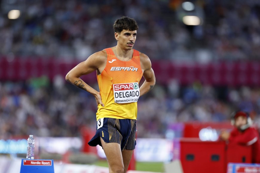 Delgado siente que deja escapar una medalla en los 400m vallas